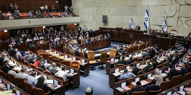 srail Meclisi, Filistin Devleti'nin kurulmasn reddeden karar kabul etti