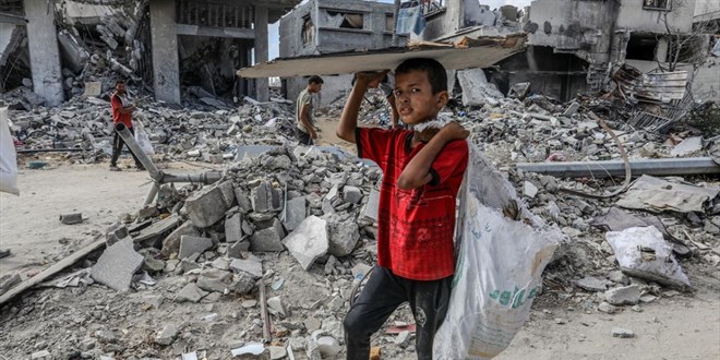 UNICEF: Gazzeli ocuklar zor koullarla kar karya