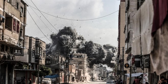 Gazze'de katledilen Filistinli says 39 bini geti