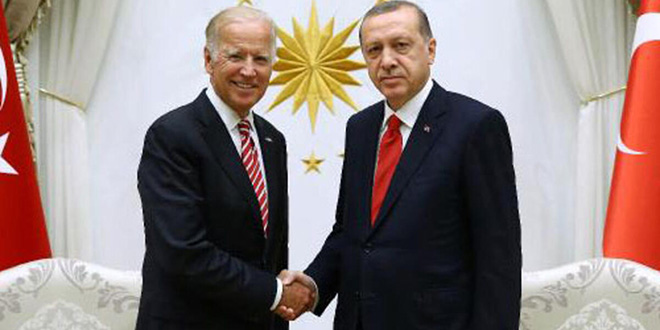 Erdoan, ABD Bakan Biden'la telefonda grt