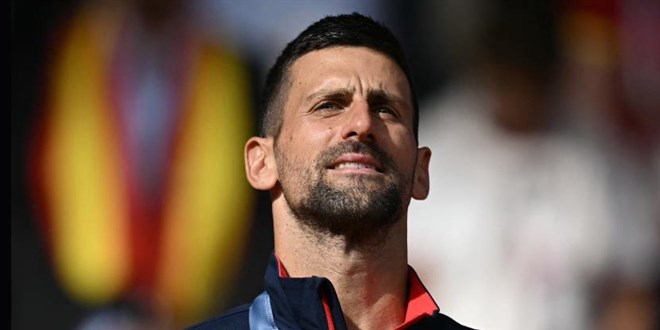 Novak Djokovic altn madalyann sahibi oldu