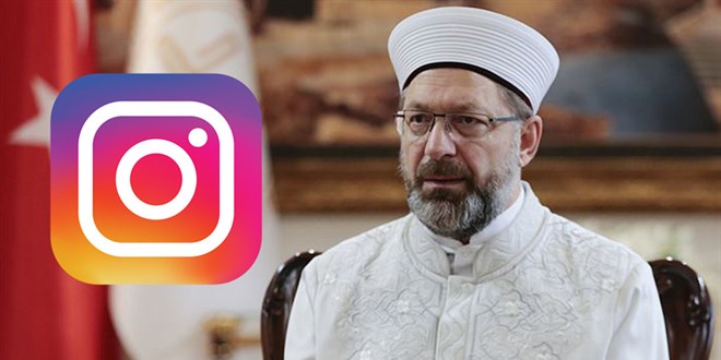 Instagram Diyanet leri Bakan Ali Erba'n paylamn sildi