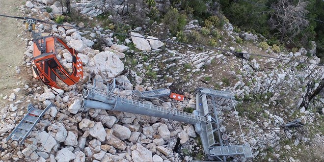 Teleferik kazas davasnda sanklar 2.kez hakim karsna kt