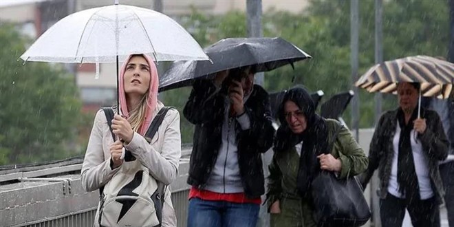 Meteoroloji'den stanbul ve birok il iin saatli uyar