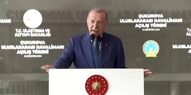 Erdoan: Havalimanmz karalamak iin kendilerini paralyorlar