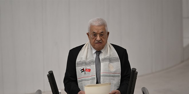 Mahmud Abbas: Topraklarmzdan ayrlmayacaz