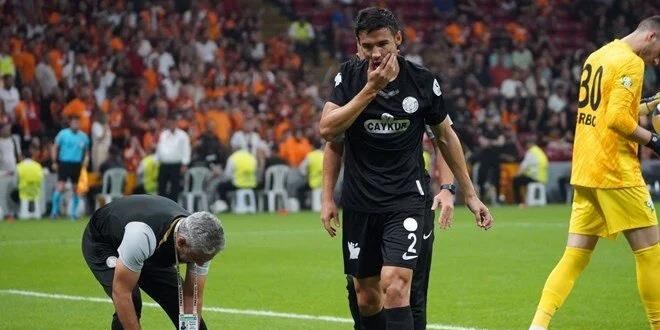 Galatasaray manda sakatlanmt: Alikulov'un yz kemiinde krk