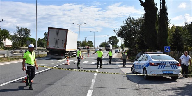 Kontrol noktasnda motosikletin arpt askerimiz ehit oldu