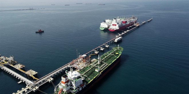 Trkiye'den doal gaz temininde 100 milyar metrekplk LNG atlm