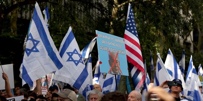 New York'ta Netanyahu kart protesto dzenlendi