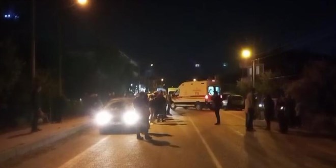 Isparta'da otomobil yayalara arpt: 1 l, 1 yaral