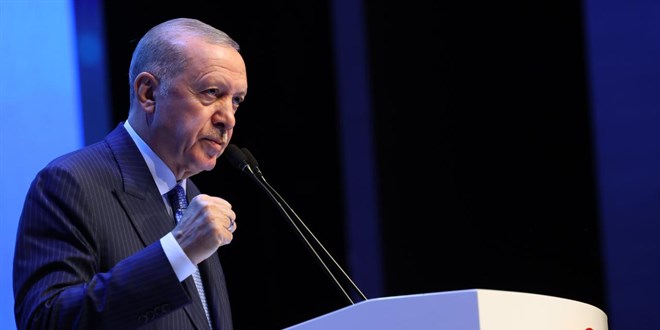 Cumhurbakan Erdoan: srail'e ekonomik tedbir uygulayan yegane devlet biziz