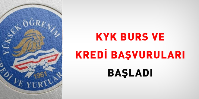 KYK burs ve kredi bavurular balad