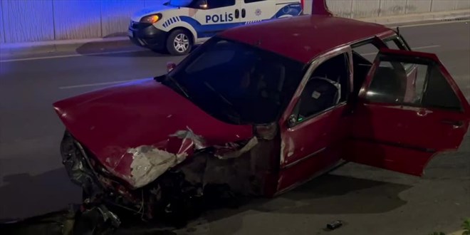 Gaziantep'te trafik kazasnda 1 kii ld, 4 kii yaraland