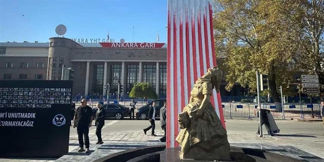 Ankara Gar katliam iin ant yapld, aileler boykot etti