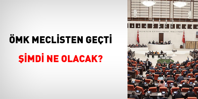 MK Meclisten geti, imdi ne olacak?