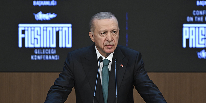 Erdoan: srail'e kar somut tedbirler alan tek devletiz