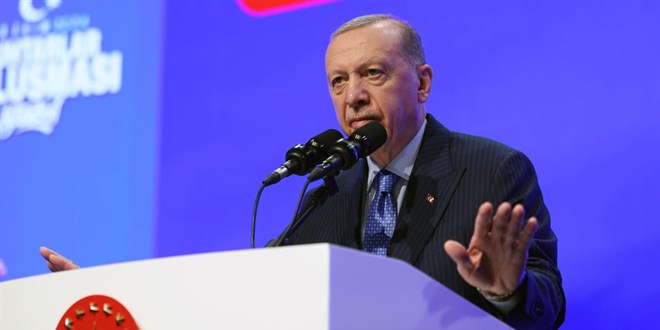 Erdoan: Zalimin hasmyz, Filistin halknn yanndayz!