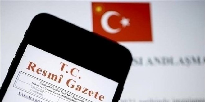 TBMM kararlar Resmi Gazete'de