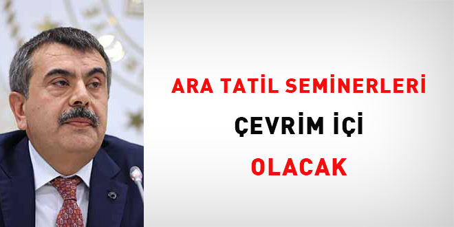 Ara Tatil Seminerleri evrim ii olacak