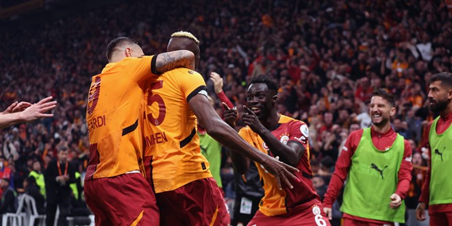 Derbinin galibi Galatasaray...Puan fark 8'e kt