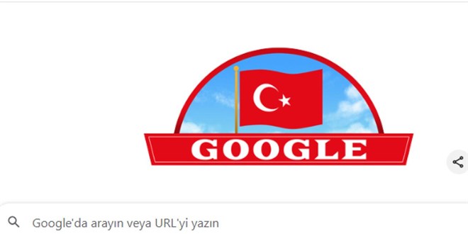 Google'dan 29 Ekim Cumhuriyet Bayram'na zel doodle