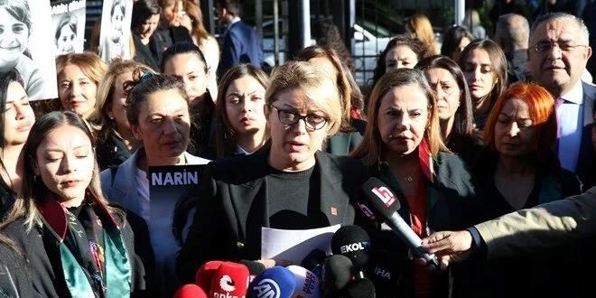 CHP, Trkiye Barolar Birlii ve KADEM'den Narin Gran davas aklamas