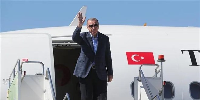 Cumhurbakan Erdoan Macaristan'dan ayrld