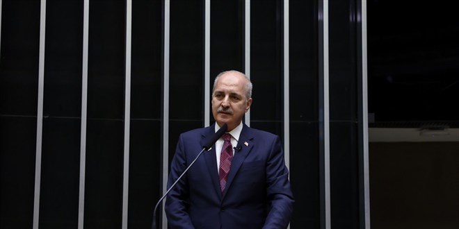 TBMM Bakan Kurtulmu: srail'in BM yeliini askya almay tartmann zaman geldi