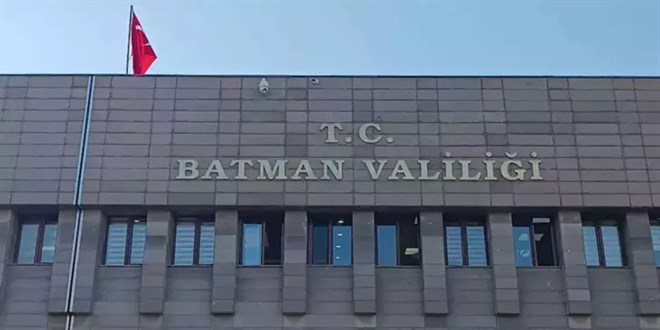 Batman Valiliinden kayyum atamas sonras yaanan olaylara ilikin aklama