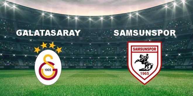 Lider Galatasaray, Sper Lig'de yarn Samsunspor'u konuk edecek