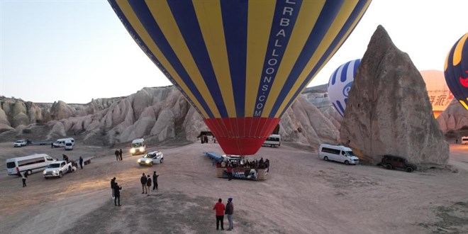 Kapadokya'da tm zamanlarn rekoru krld