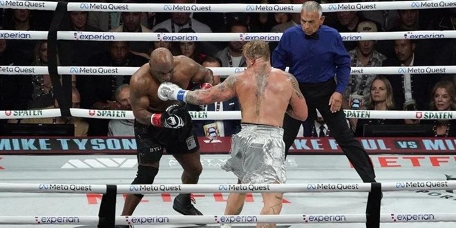 Mike Tyson, Jake Paul'a kar: 8 rauntluk mata kazanan belli oldu