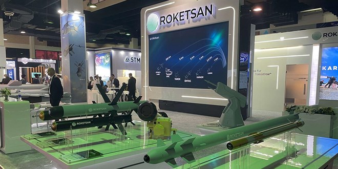 Roketsan, son teknoloji sistemleriyle IDEAS'ta