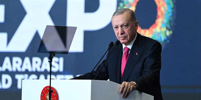 Erdoan: Trk ekonomisi artk frtnal sulardan serin sulara doru yol almaktadr