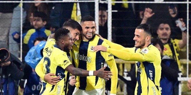 Fenerbahe 5'te 5 yapt