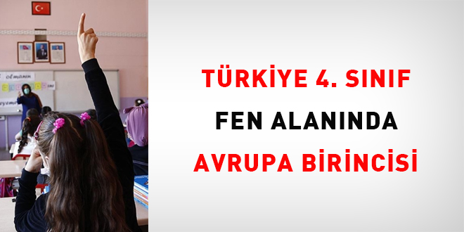 Trkiye 4. snf fen alannda Avrupa birincisi