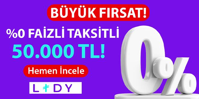 %0 Faizli 50.000 TL Frsat, Karmayn!