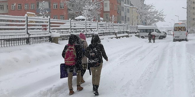 Ardahan'n Posof ilesinde eitime kar engeli