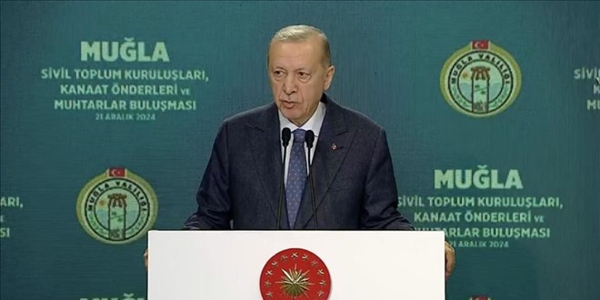 Cumhurbakan Erdoan'dan yeni anayasa aklamas