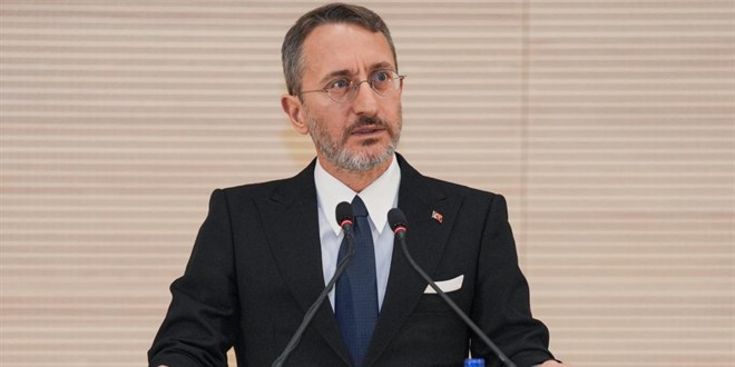 Fahrettin Altun'dan CHP Szcs Ycel'e tepki