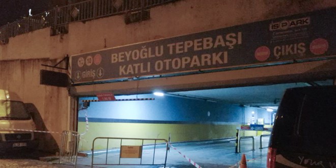 BB'nin Beyolu'ndaki otopark tedbir amacyla boaltlacak