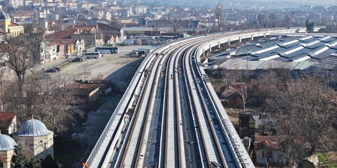 Halkal-Kapkule Hzl Tren Projesi'nin ilk etabnda test srleri balyor