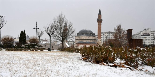 Sivas'ta kar ya etkili oluyor