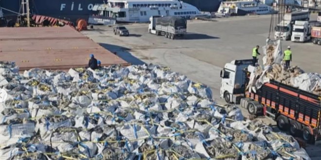 Mersin'de 2.500 ton patatesin imhas devam ediyor