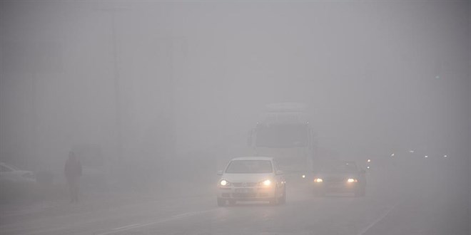 Meteoroloji'den sis ve  tehlikesine kar uyar