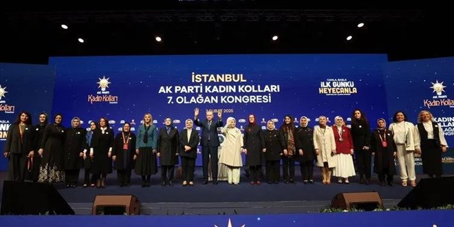 Emine Erdoan'dan 7. Olaan Kongresi'ne ilikin paylam