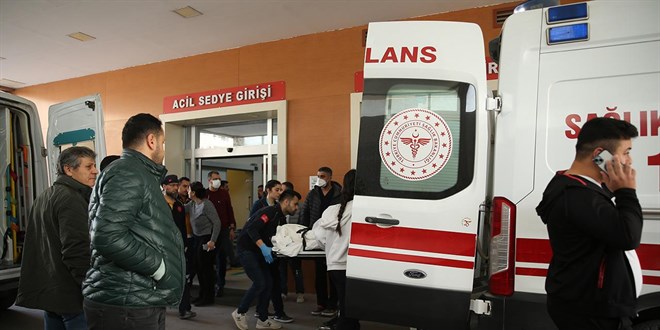 Hatay'da zel hastanede kan yangn sndrld