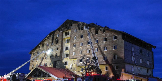 Grand Kartal Otel yangn soruturmasnda tutuklu says 21'e ykseldi