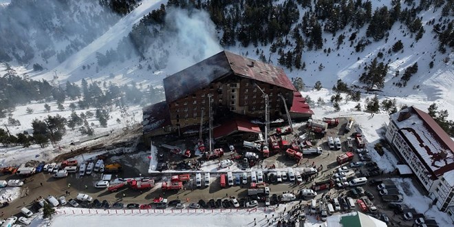 Bolu'daki otel yangn soruturmasnda tutuklu says 22 oldu